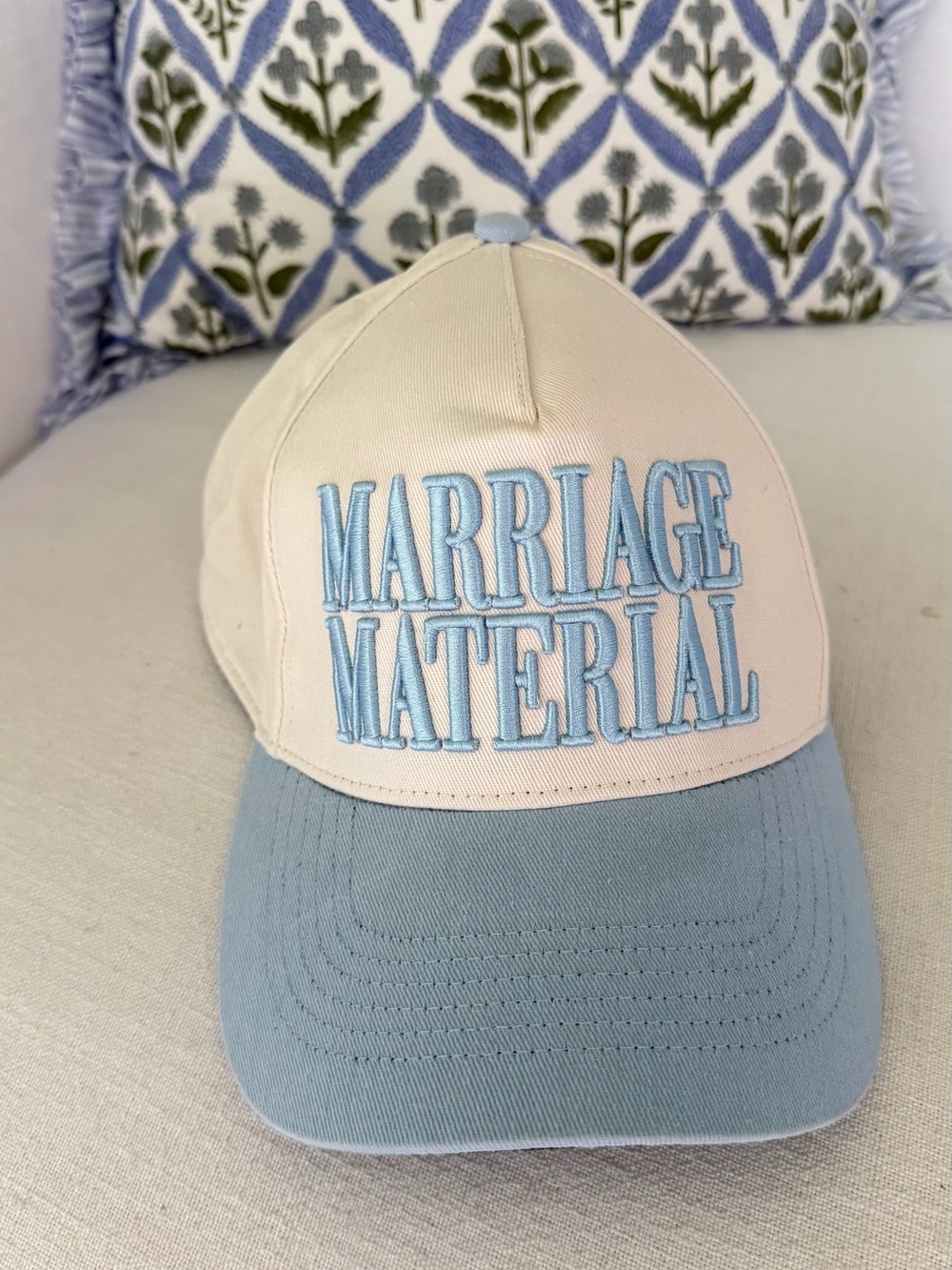 BrideMerch 'Marriage Material' Hat